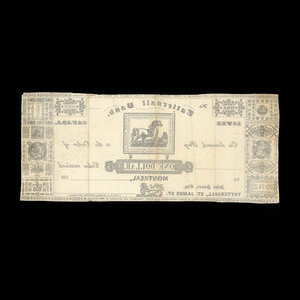 Canada, Tattersall Bank, 1 dollar : 1838