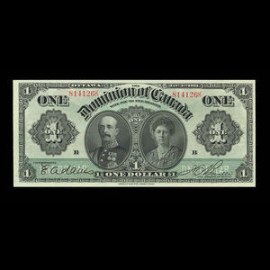 Canada, Dominion of Canada, 1 dollar : January 3, 1911