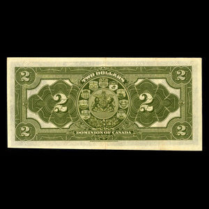 Canada, Dominion of Canada, 2 dollars : January 2, 1914