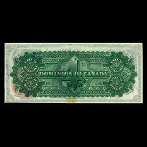 Canada, Dominion of Canada, 4 dollars : May 1, 1882