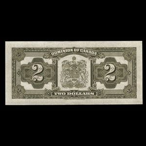 Canada, Dominion of Canada, 2 dollars : June 23, 1923