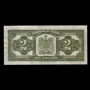 Canada, Dominion of Canada, 2 dollars : June 23, 1923