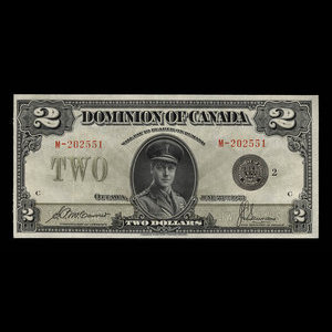 Canada, Dominion of Canada, 2 dollars : June 23, 1923