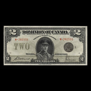 Canada, Dominion of Canada, 2 dollars : June 23, 1923