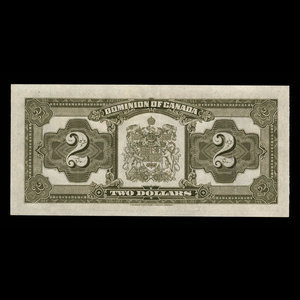 Canada, Dominion of Canada, 2 dollars : June 23, 1923