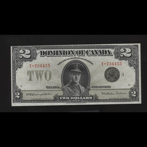 Canada, Dominion of Canada, 2 dollars : June 23, 1923