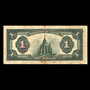 Canada, Dominion of Canada, 1 dollar : July 2, 1923