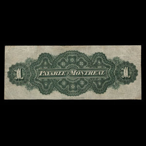 Canada, Dominion of Canada, 1 dollar : July 1, 1870