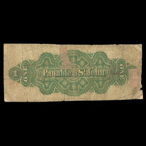 Canada, Dominion of Canada, 1 dollar : July 1, 1870