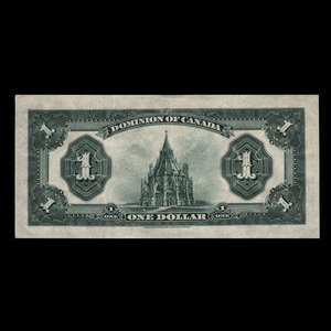 Canada, Dominion of Canada, 1 dollar : July 2, 1923