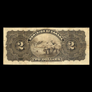 Canada, Dominion of Canada, 2 dollars : July 2, 1897