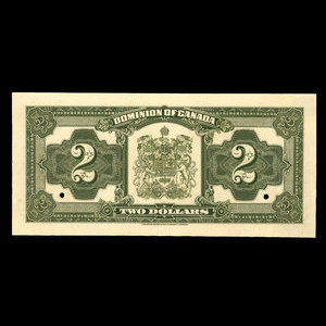 Canada, Dominion of Canada, 2 dollars : July 2, 1923
