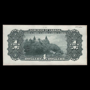 Canada, Dominion of Canada, 4 dollars : 1902