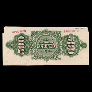 Canada, Dominion of Canada, 500 dollars : July 1, 1871