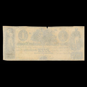 Canada, Newcastle District Loan Company, 1 dollar : 1836