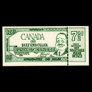 Canada, unknown, 92 1/2 cents : 1963