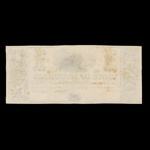 Canada, Bank of Montreal, 1 dollar : May 1, 1849