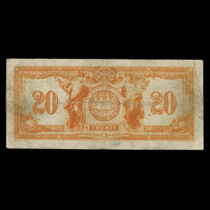 Canada, Canadian Bank of Commerce, 20 dollars : January 2, 1917
