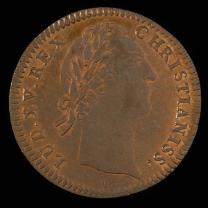 France, Louis XV, no denomination : 1756