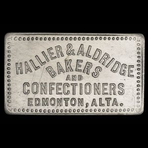 Canada, Hallier & Aldridge, 1 loaf, bread : 1923