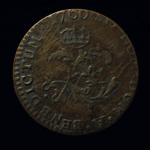 France, Louis XV, 2 sous : 1760