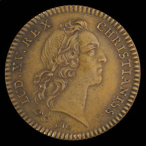 France, Louis XV, no denomination : 1753