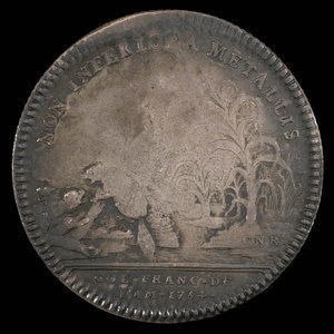 France, Louis XV, no denomination : 1754