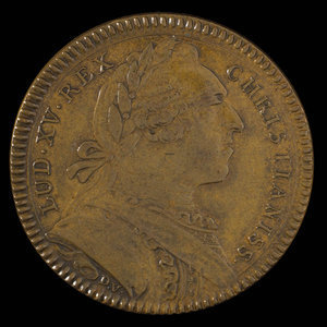 France, Louis XV, no denomination : 1758