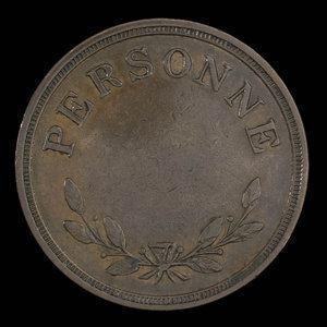 Canada, Thomas Porteous, 1 person : 1808