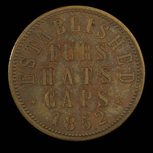 Canada, L. Gnaedinger, Son & Company, no denomination : 1887