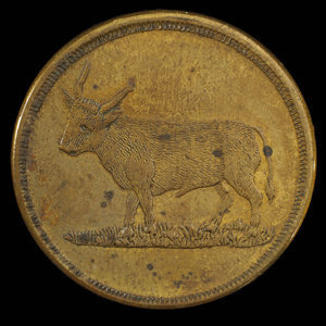 Canada, P. Michaud, 1 quart, milk : 1895