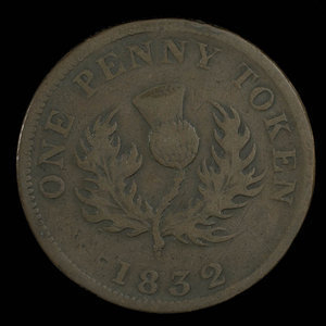 Canada, Province of Nova Scotia, 1 penny : 1832