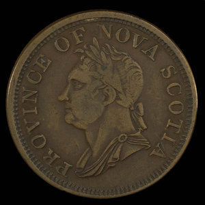 Canada, Province of Nova Scotia, 1 penny : 1832