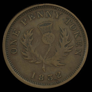 Canada, Province of Nova Scotia, 1 penny : 1832