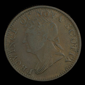 Canada, Province of Nova Scotia, 1/2 penny : 1832