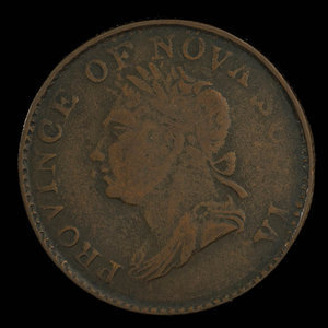 Canada, Province of Nova Scotia, 1/2 penny : 1832