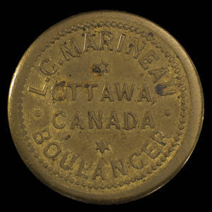 Canada, L.G. Marineau, no denomination : 1917