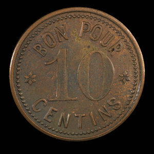 Canada, Orphelinat St-Joseph, 10 centins : 1891