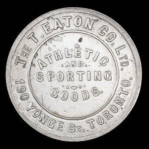 Canada, Eaton's, no denomination : 1895