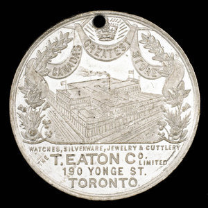 Canada, Eaton's, no denomination : 1897