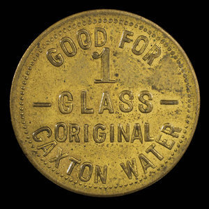 Canada, R.W. Williams, 1 glass, caxton water : 1895