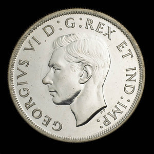 Canada, George VI, 1 dollar : 1945