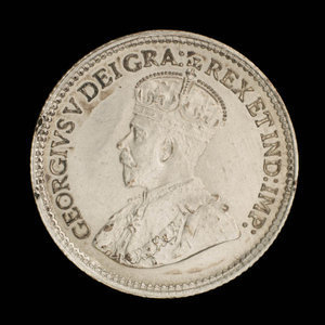 Canada, George V, 5 cents : 1919