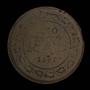 Canada, Edward VII, 1 cent : 1911