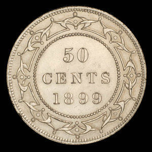 Canada, Victoria, 50 cents : 1899