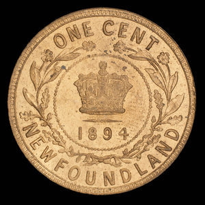 Canada, Victoria, 1 cent : 1894