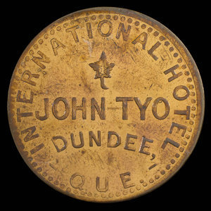 Canada, John Tyo, 5 cents : 1895