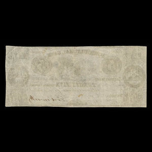Canada, Agricultural Bank (Toronto), 5 dollars : October 1, 1837