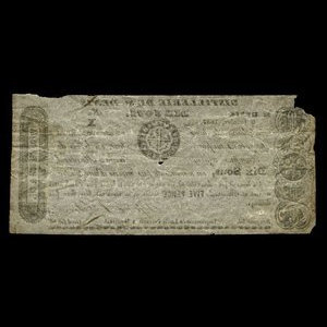 Canada, Wfd. Nelson & Co., 10 sous : October 9, 1837