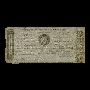 Canada, Wfd. Nelson & Co., 15 sous : October 9, 1837